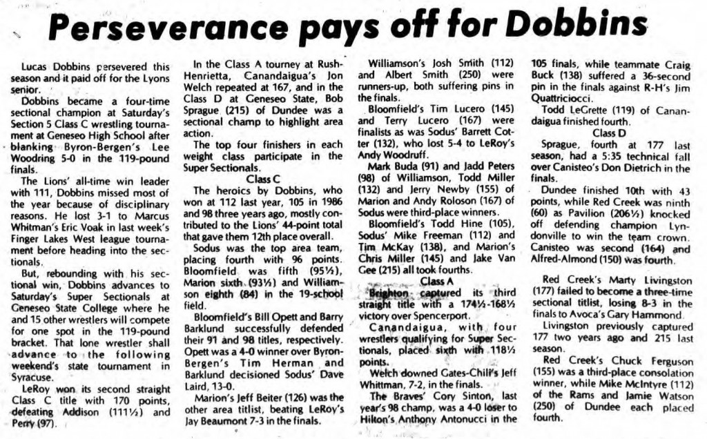 Perseverance pays off for Dobbins