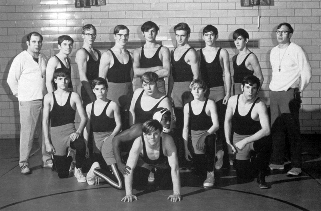 1970-1971 Lyndonville Tigers Varsity Wrestling