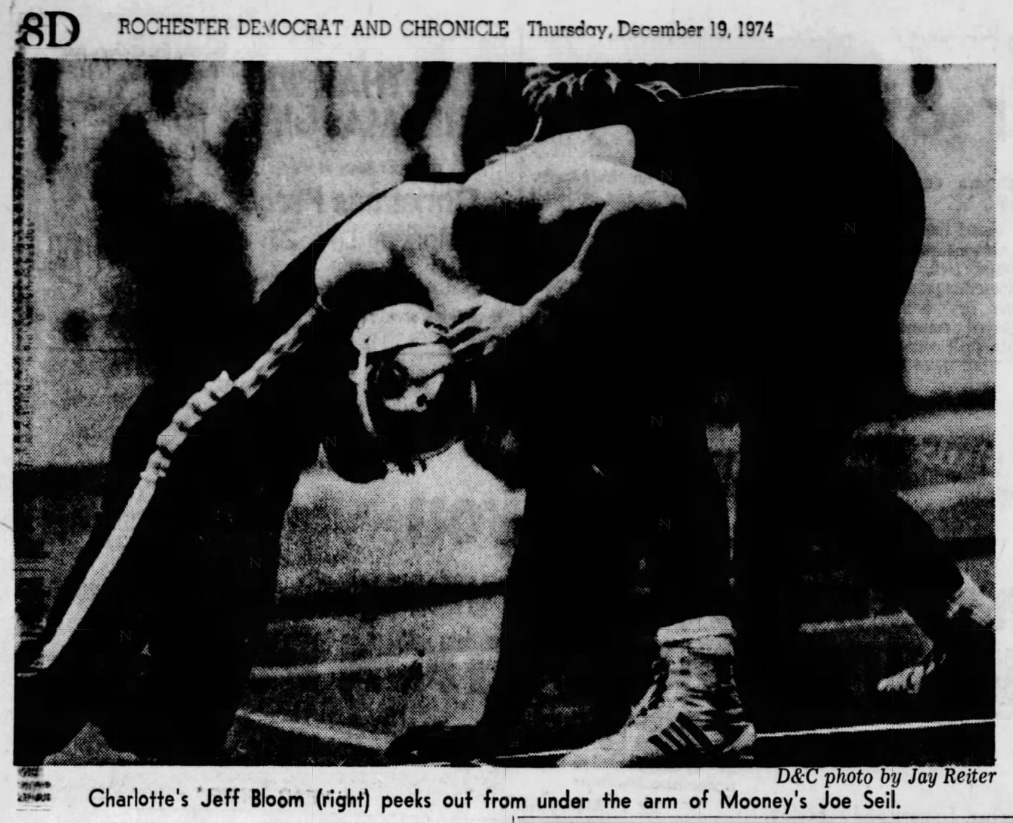 Jeff Bloom vs. Joe Seil