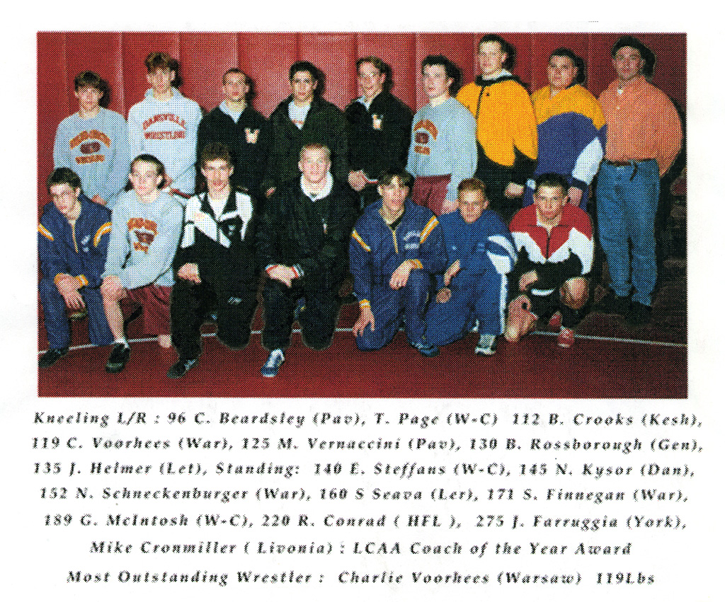 1997 LCAA Wrestling Champions