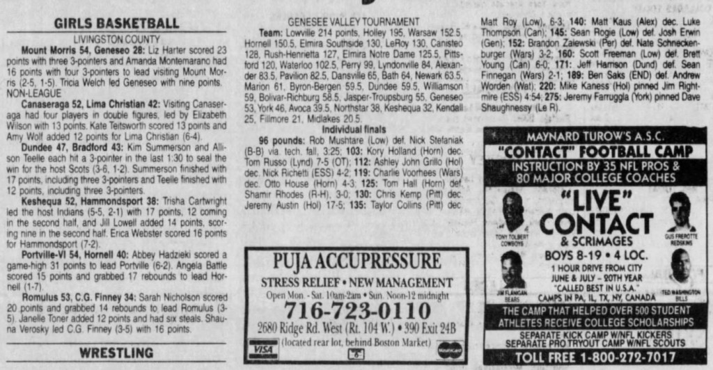 Genesee Valley Tournament