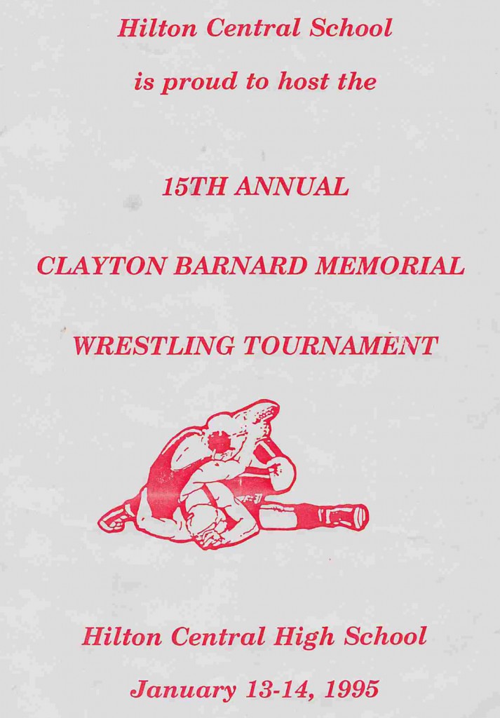 15th Annual Clayton Barnard Memorial Wrestling Tournament