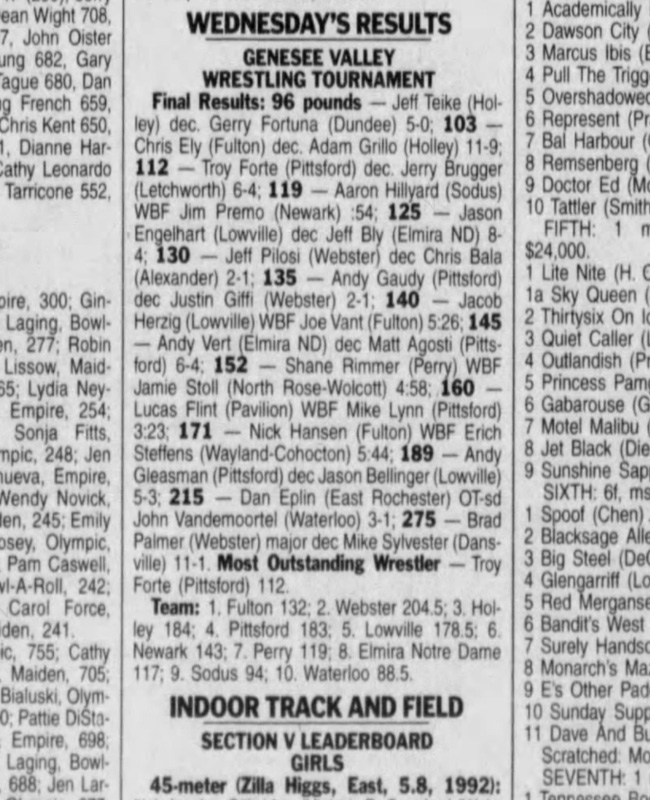 Genesee Valley Wrestling Tournament