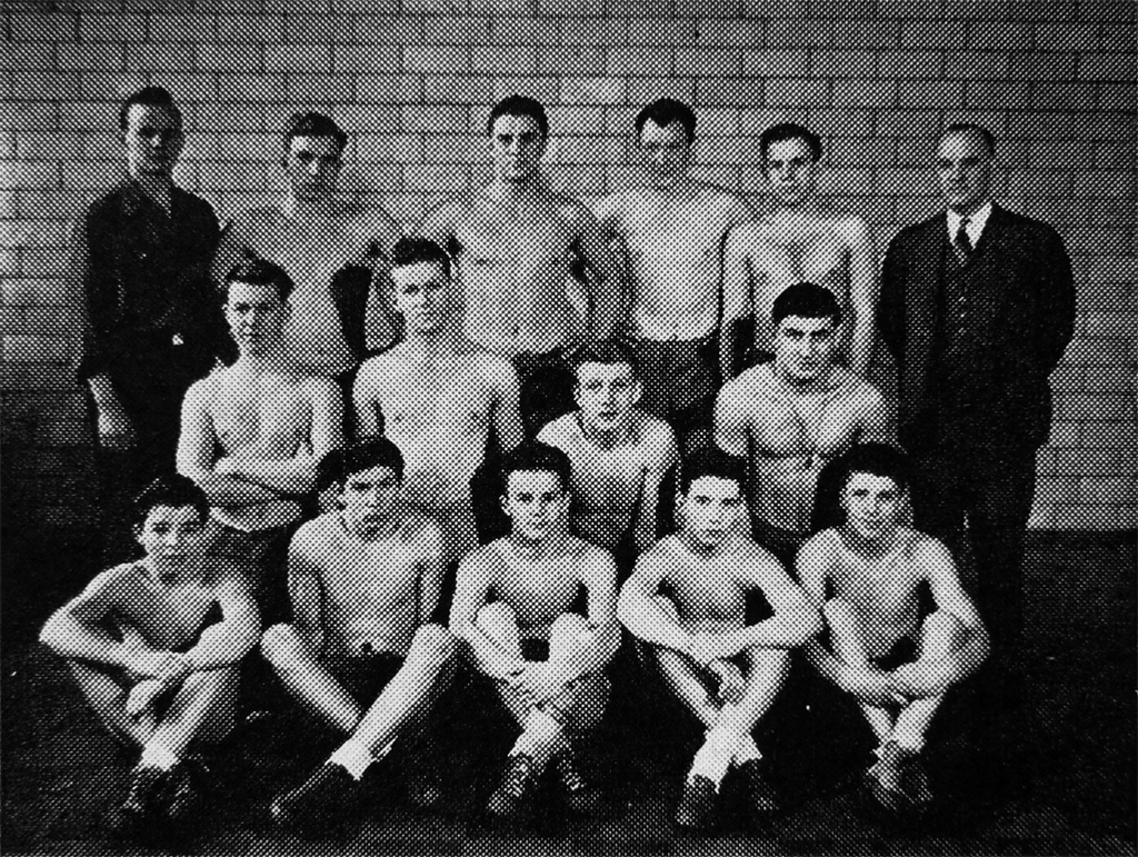1945-1946 Charlotte Lakesiders Wrestling