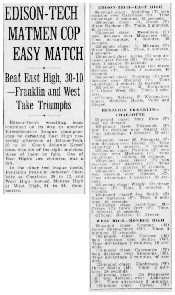 Edison-Tech Matmen Cop Easy Match