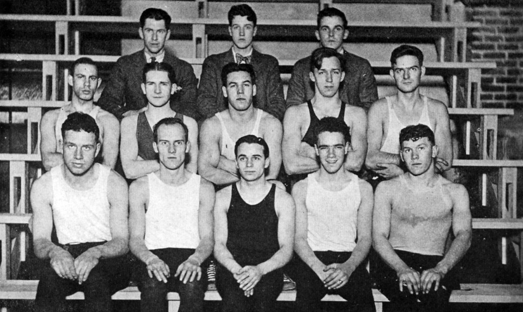 1928-1929 Alfred Saxons Wrestling