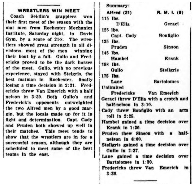 Wrestlers Win Meet
