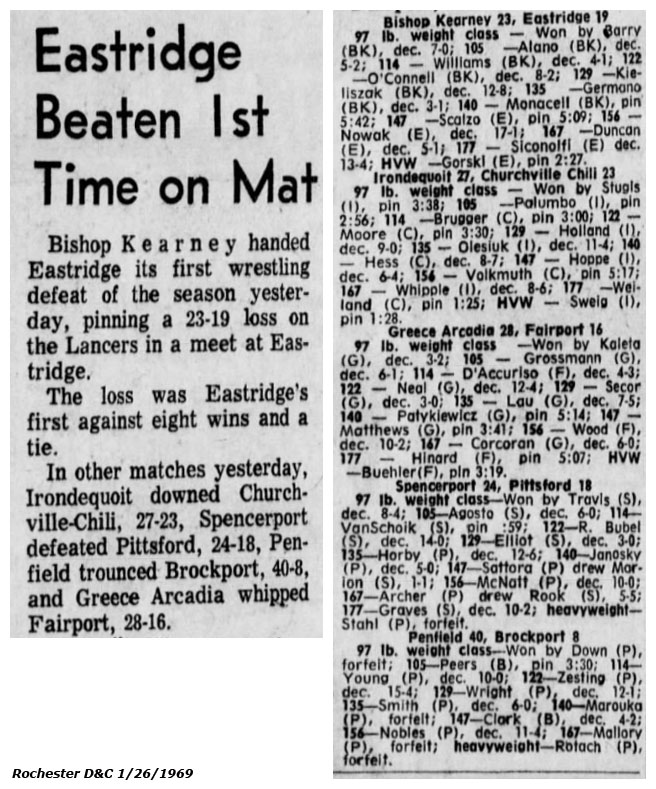 Penfield trounces Brockport