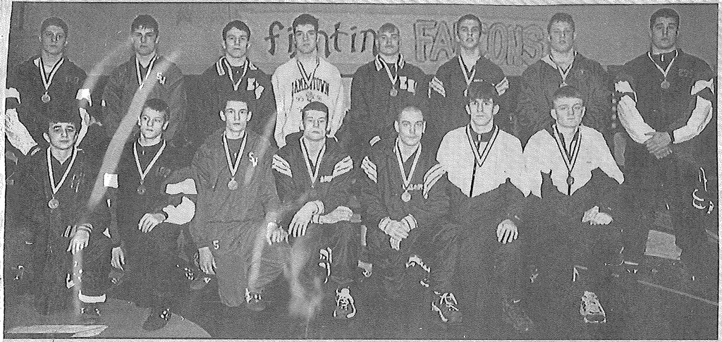 1997 Falconer Wrestling Tournament Champions