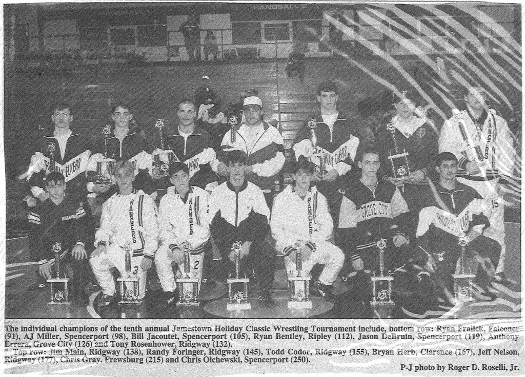 10th Annual Jamestown Holiday Classic Champions