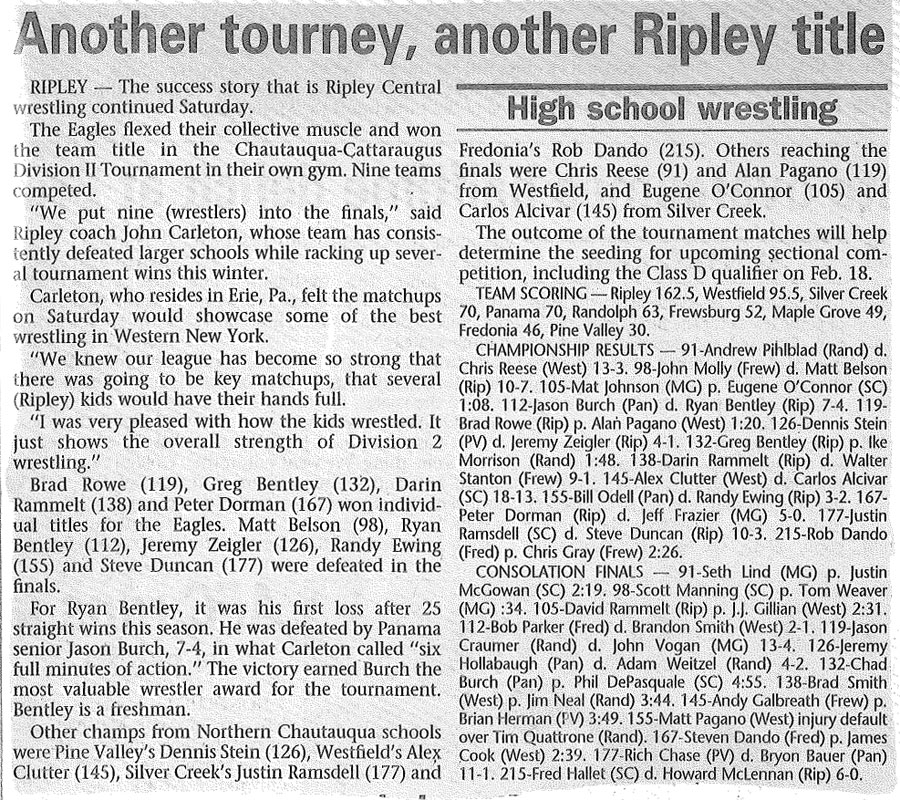 Another tourney, another Ripley title