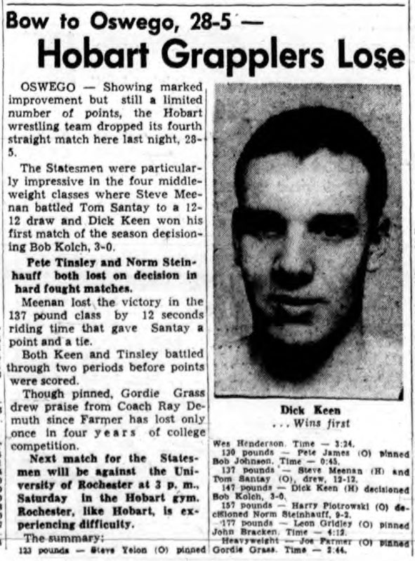 Hobart Grapplers Lose