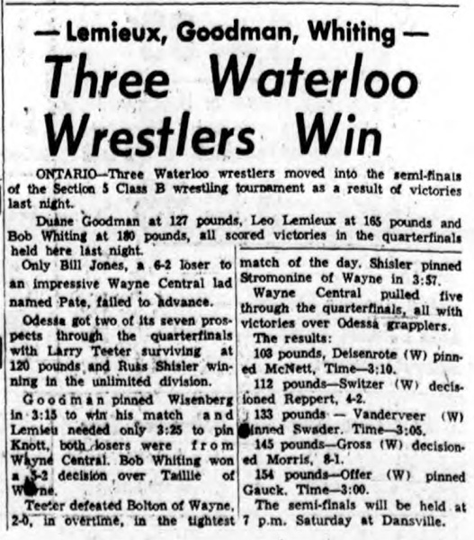 Three Waterloo Wrestlers Win