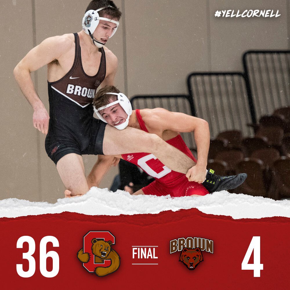 Cornell 36, Brown 4