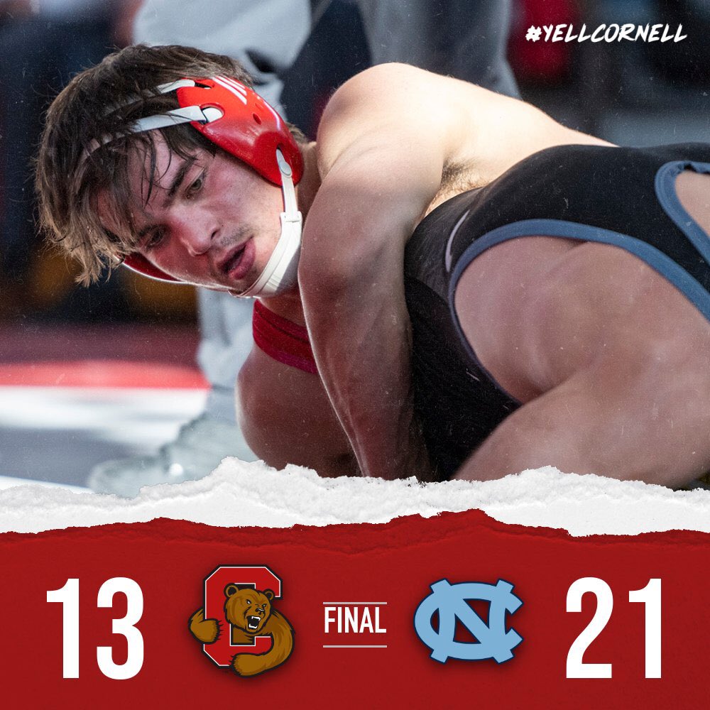 UNC 21, Cornell 13