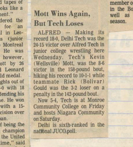 Mott Wins Again, But Tech Loses