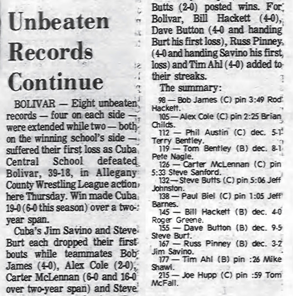 Unbeaten Records Continue