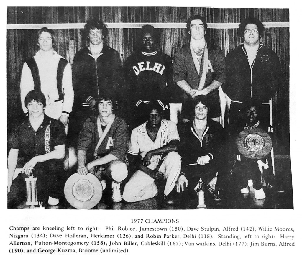 1977 NJCAA Region III Wrestling Champions
