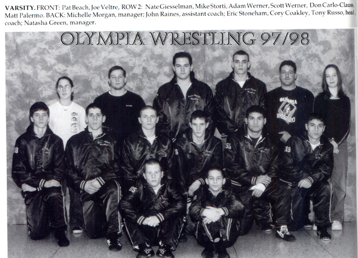 1997-1998 Greece Olympia Wrestling