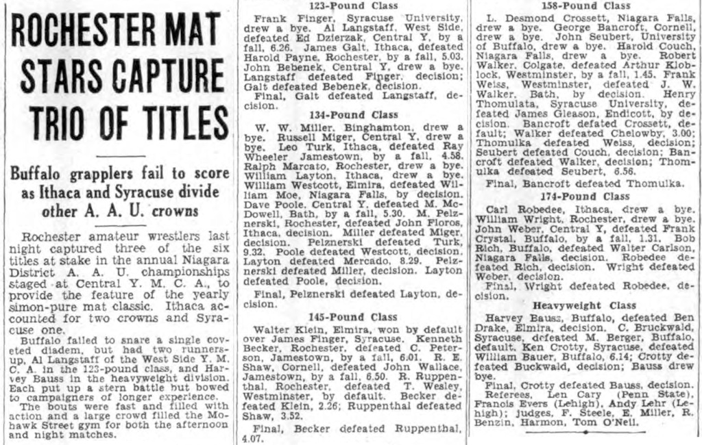 Rochester Mat Stars Capture Trio of Titles