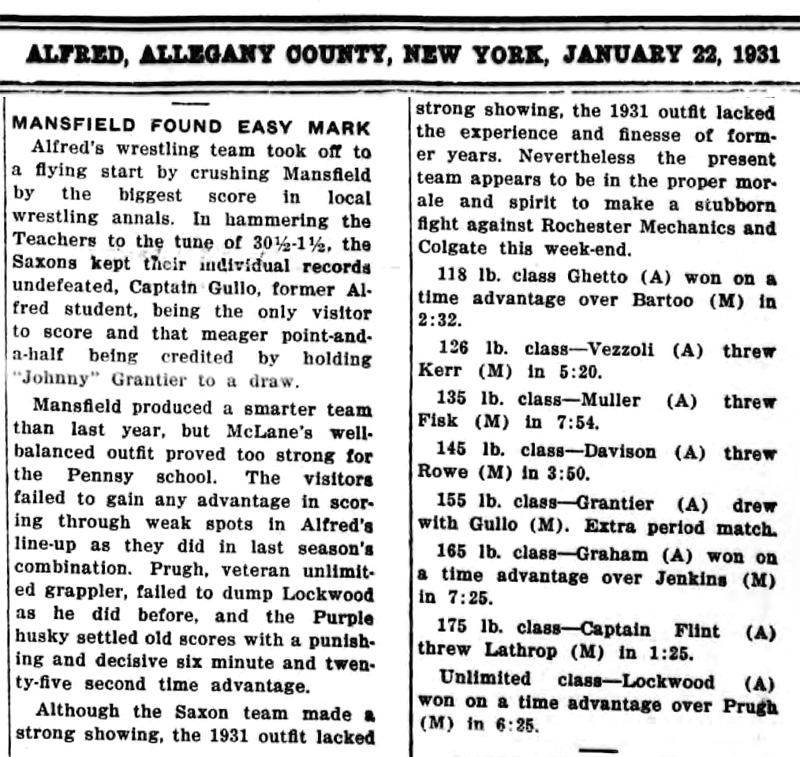 Mansfield Found Easy Mark