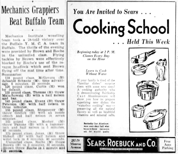 Mechanics Grapplers Beat Buffalo Team