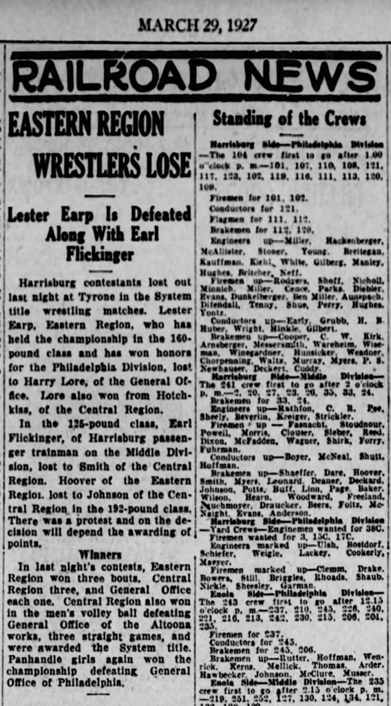 Eastern Region Wrestlers Lose