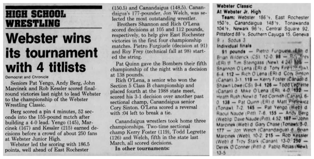 Webster wins tourney title