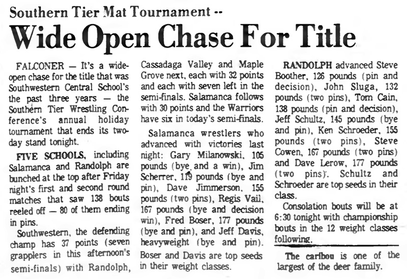 Wide Open Chase For Title