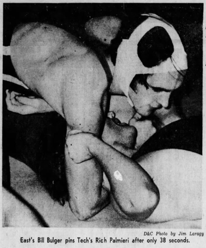Bill Bulger pins Rich Pamnieri