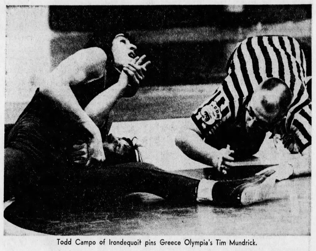 Todd Campo pins Tim Mundrick