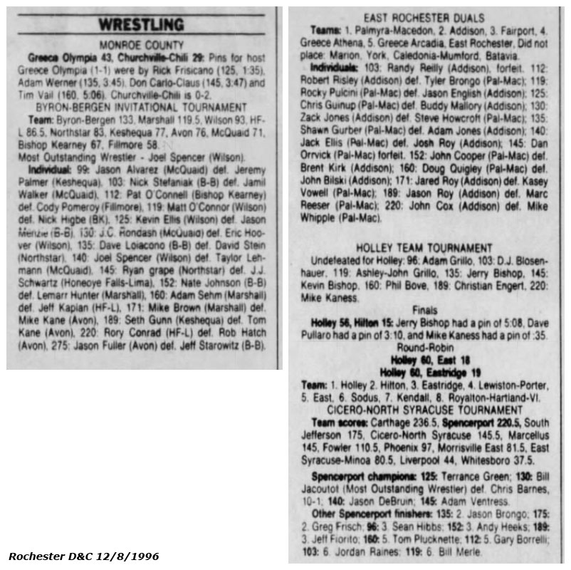 Byron-Bergen Invitational Tournament