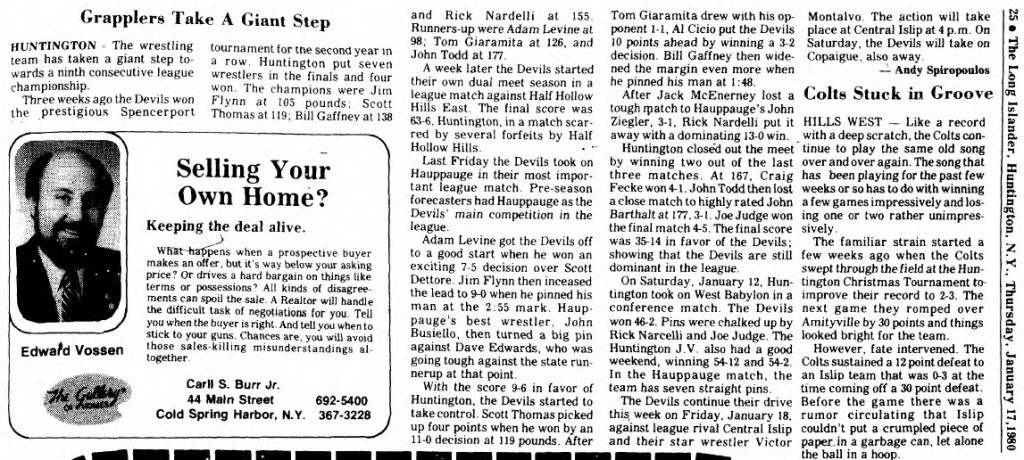 Grapplers Take a Giant Step