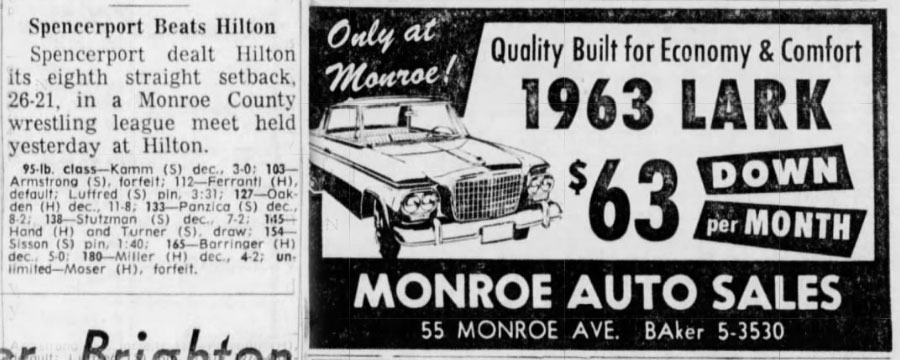 Spencerport Beats Hilton