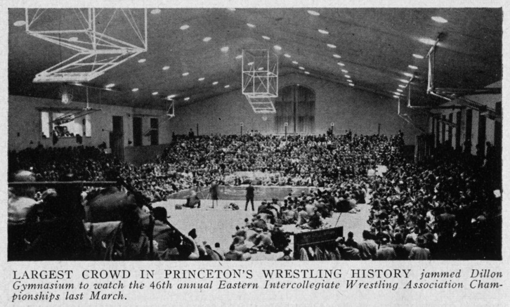 Largest Crowd in Princeton Wrestling History