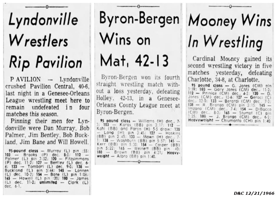 Mooney Wins In Wrestling