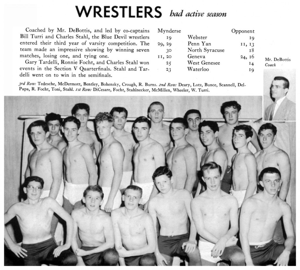 1956-1957 Mynderse Blue Devils