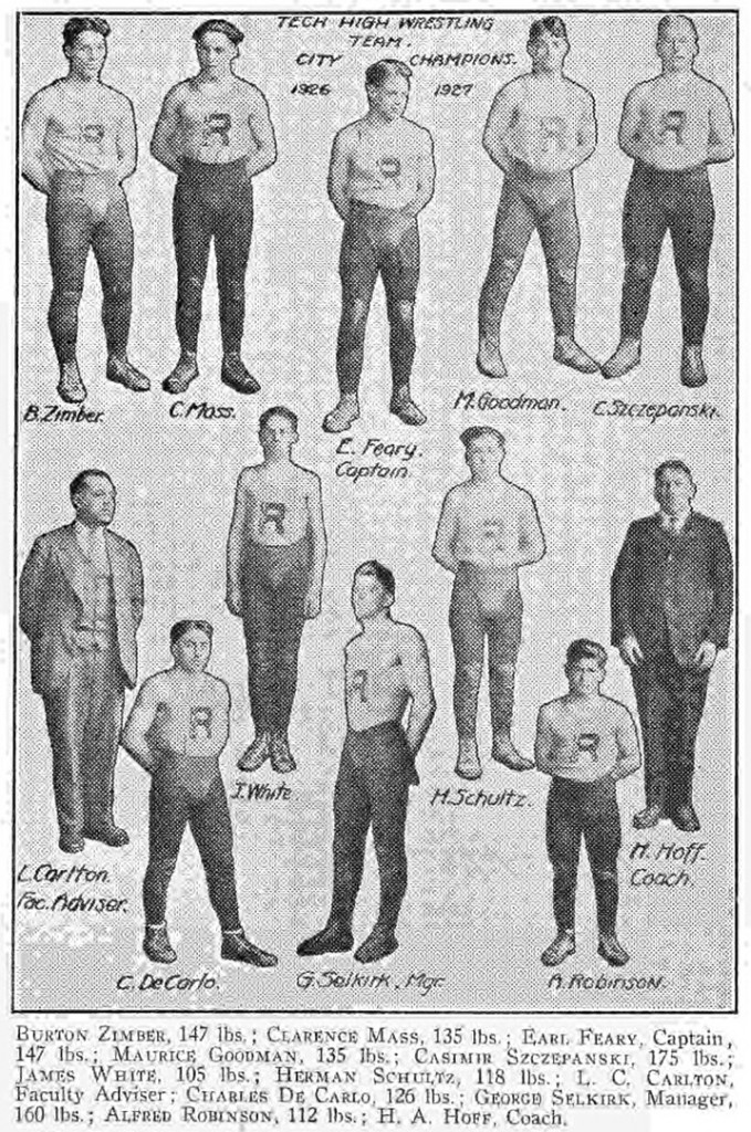 1926-1927 Rochester Tech Wrestling