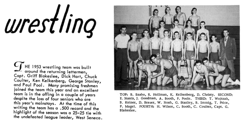 1952-1953 Clarence Red Devils