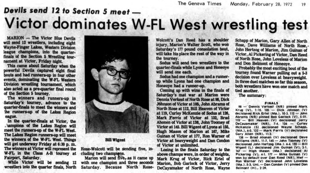 Victor Dominates W-FL West wrestling test