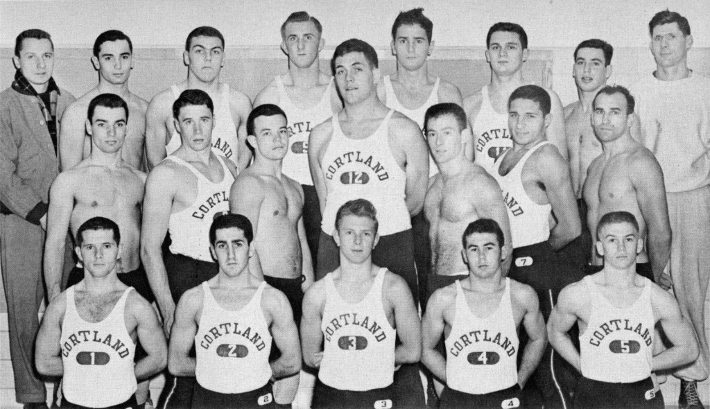 1953-1954 Cortland State Red Dragons