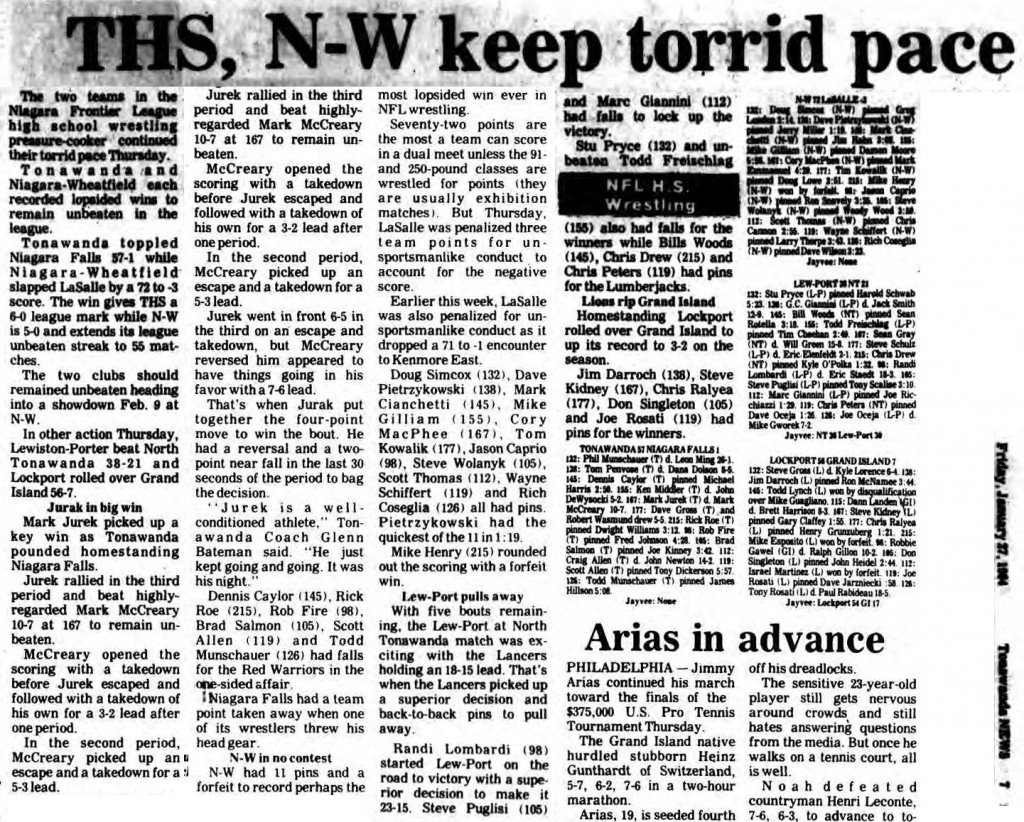 THS, N-W keep torrid pace