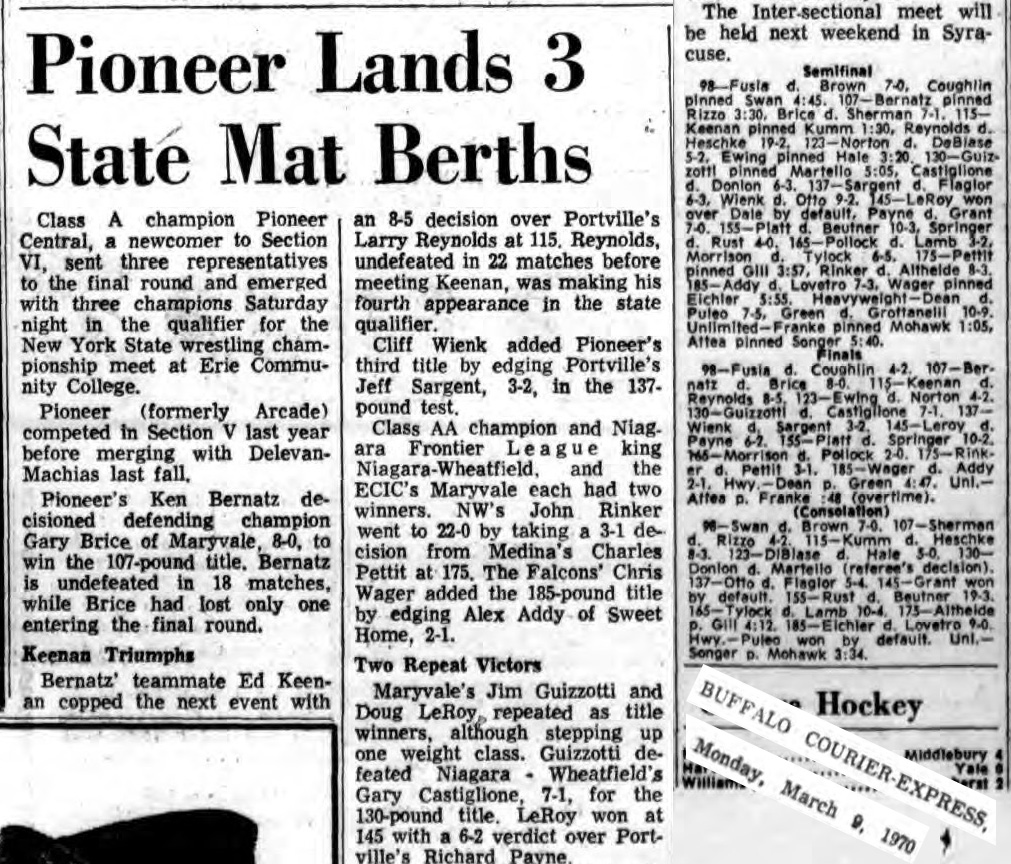 Pioneer Lands 3 State Mat Berths