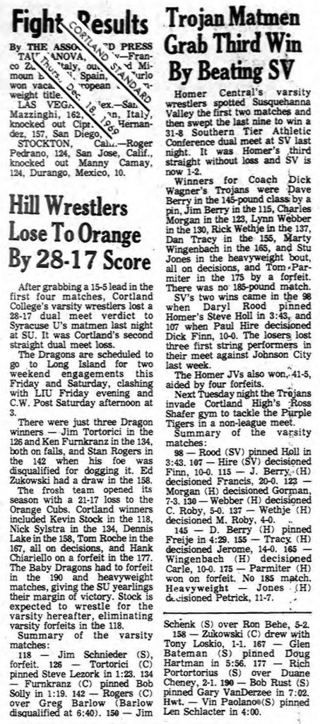 Trojan Matmen Grab Third Win By Beating SV