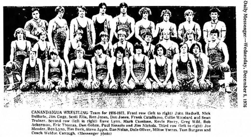 1976-1977 Canandaigua Braves