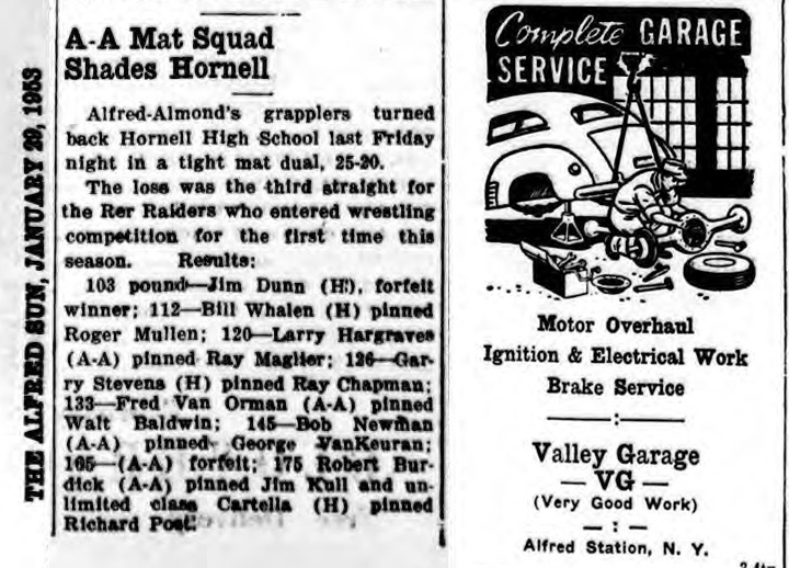 A-A Mat Squad Shades Hornell