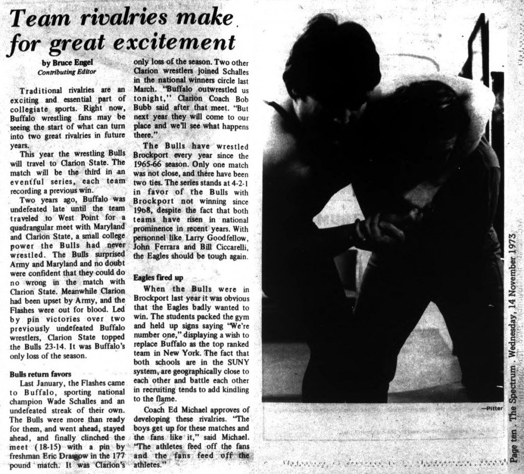 Team rivalries make for great excitment