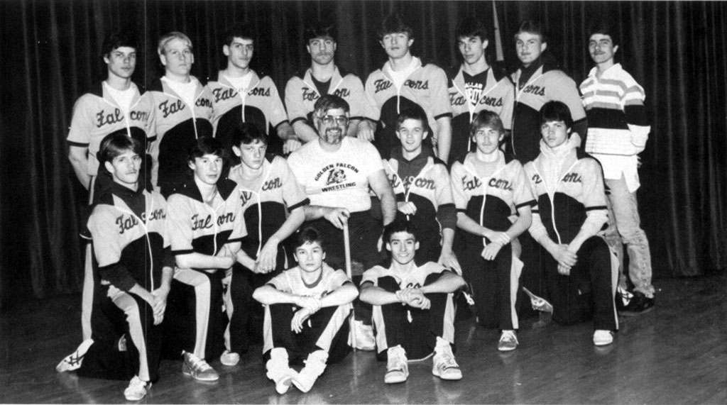 1987-1988 Falconer Golden Falcons