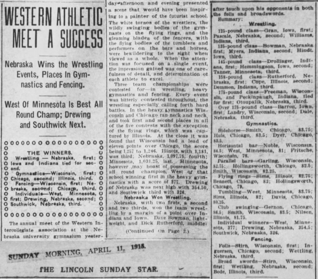 Western Athletic Meet A Success