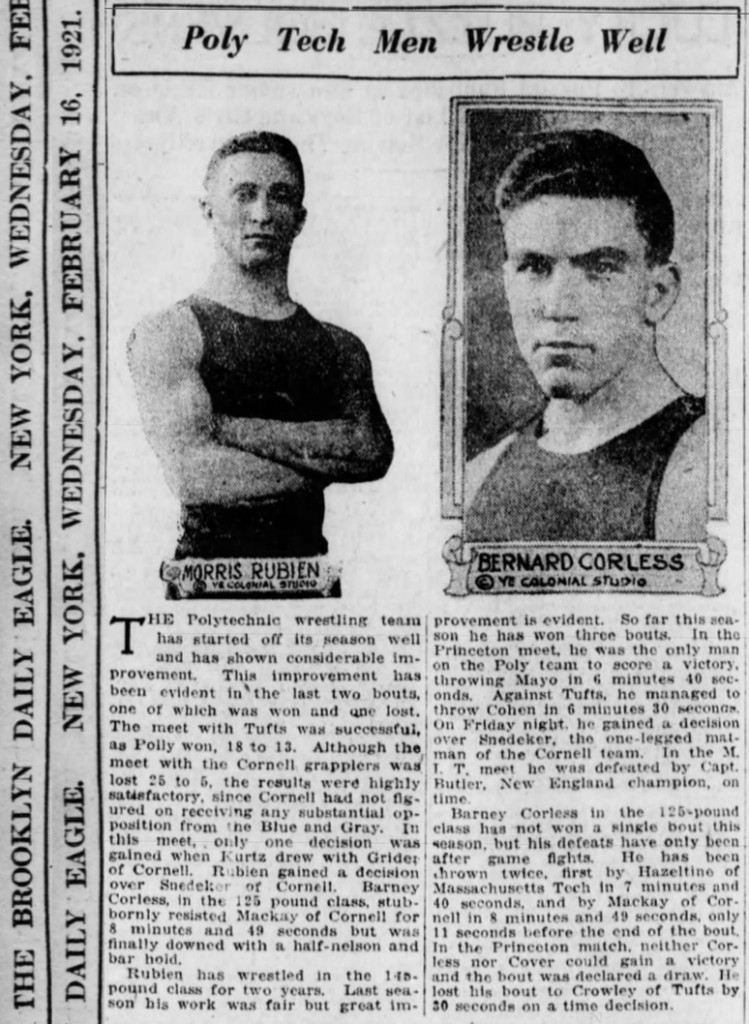 Poly Tech Men Wrestle Well